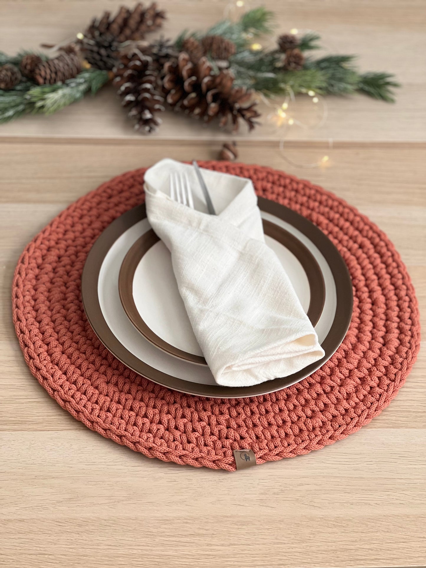 Round Placemat in 3 designs Crochet Pattern PDF + Video Tutorial