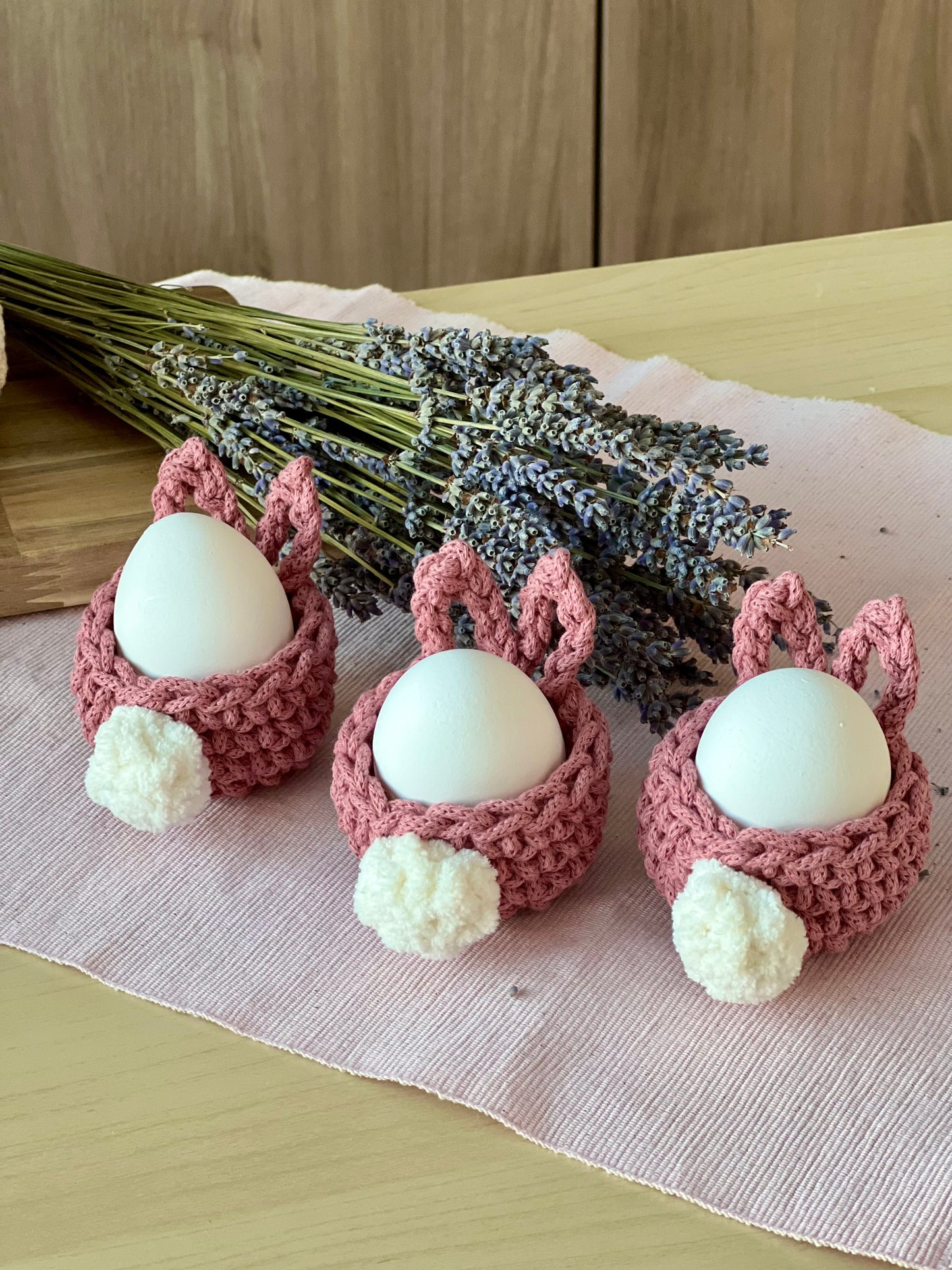Bunny Egg Basket Crochet Pattern PDF + Video Tutorial