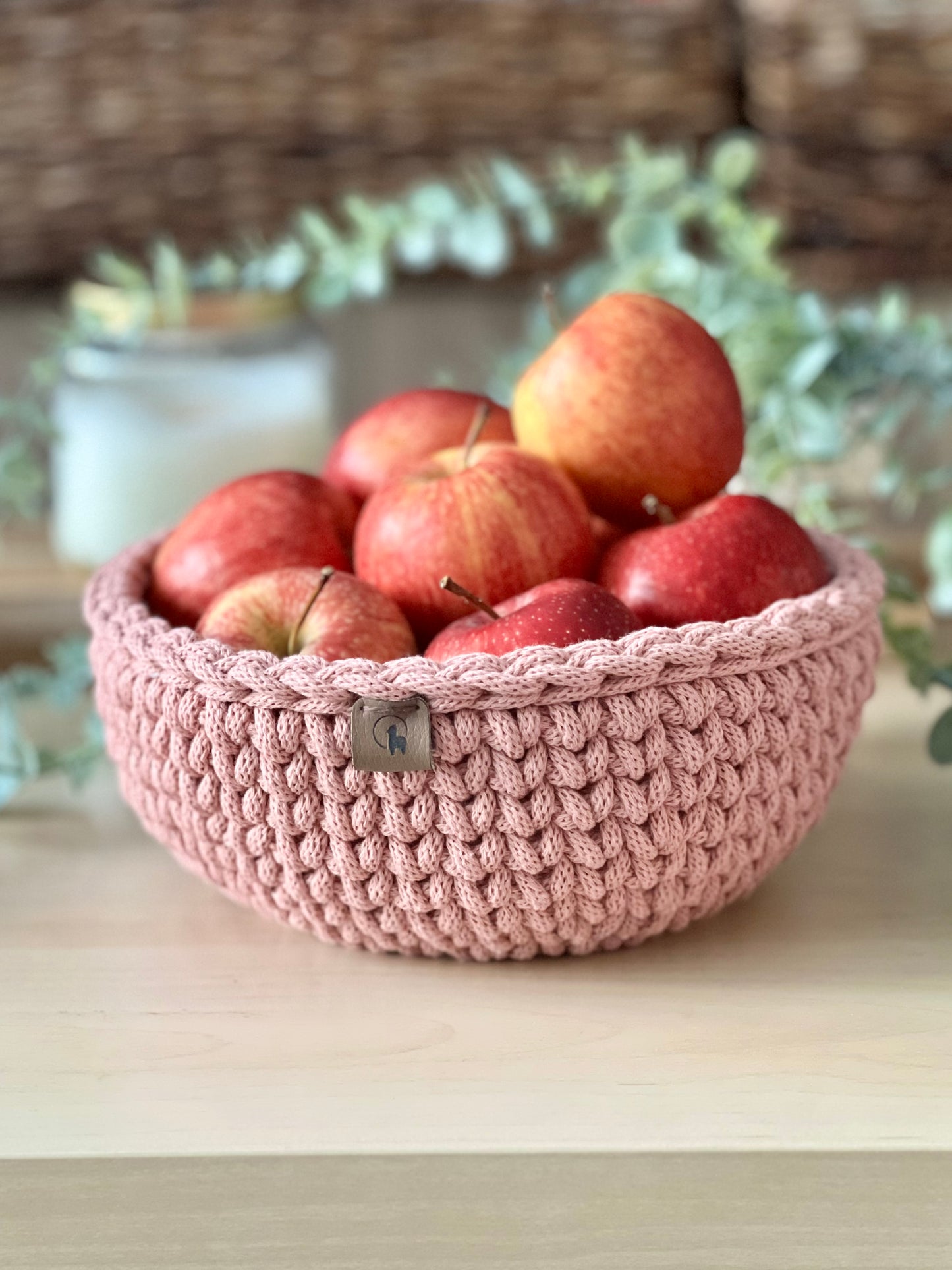 Catchall Basket in 2 sizes (6" & 9") Crochet Pattern - Instant Download PDF