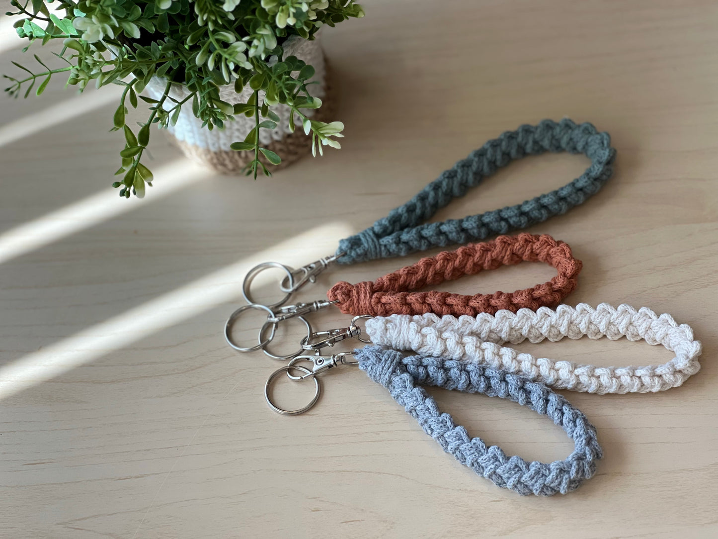 Wristlet in 3 designs Crochet Pattern - Instant Download PDF