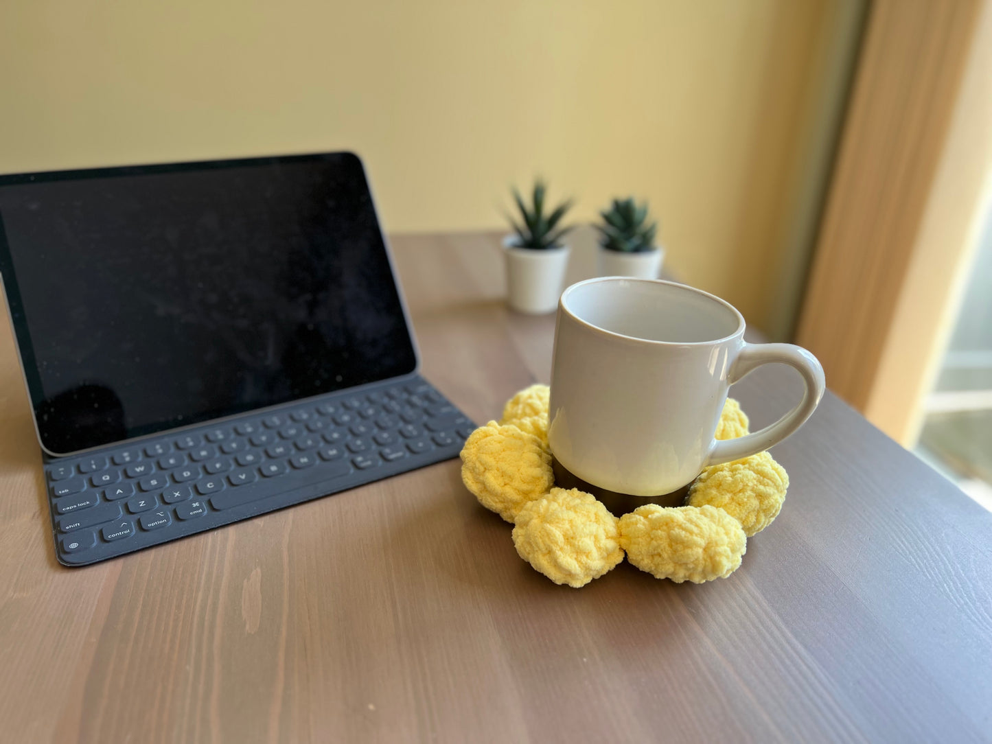 No-Sew Puffy Flower Crochet PATTERN (PDF Download)