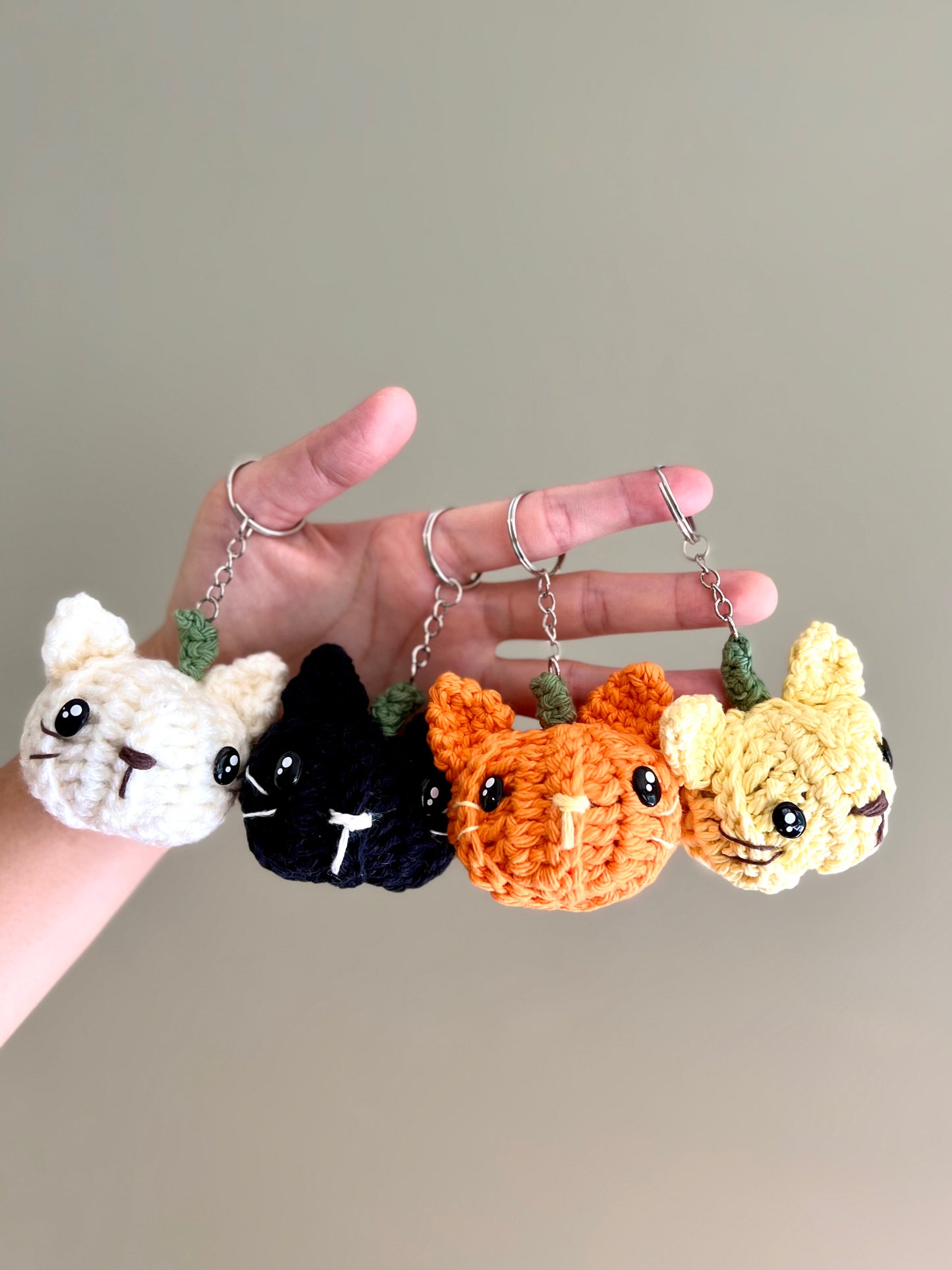 Pumpkin Cat in 2 sizes Crochet Pattern - Instant Download PDF