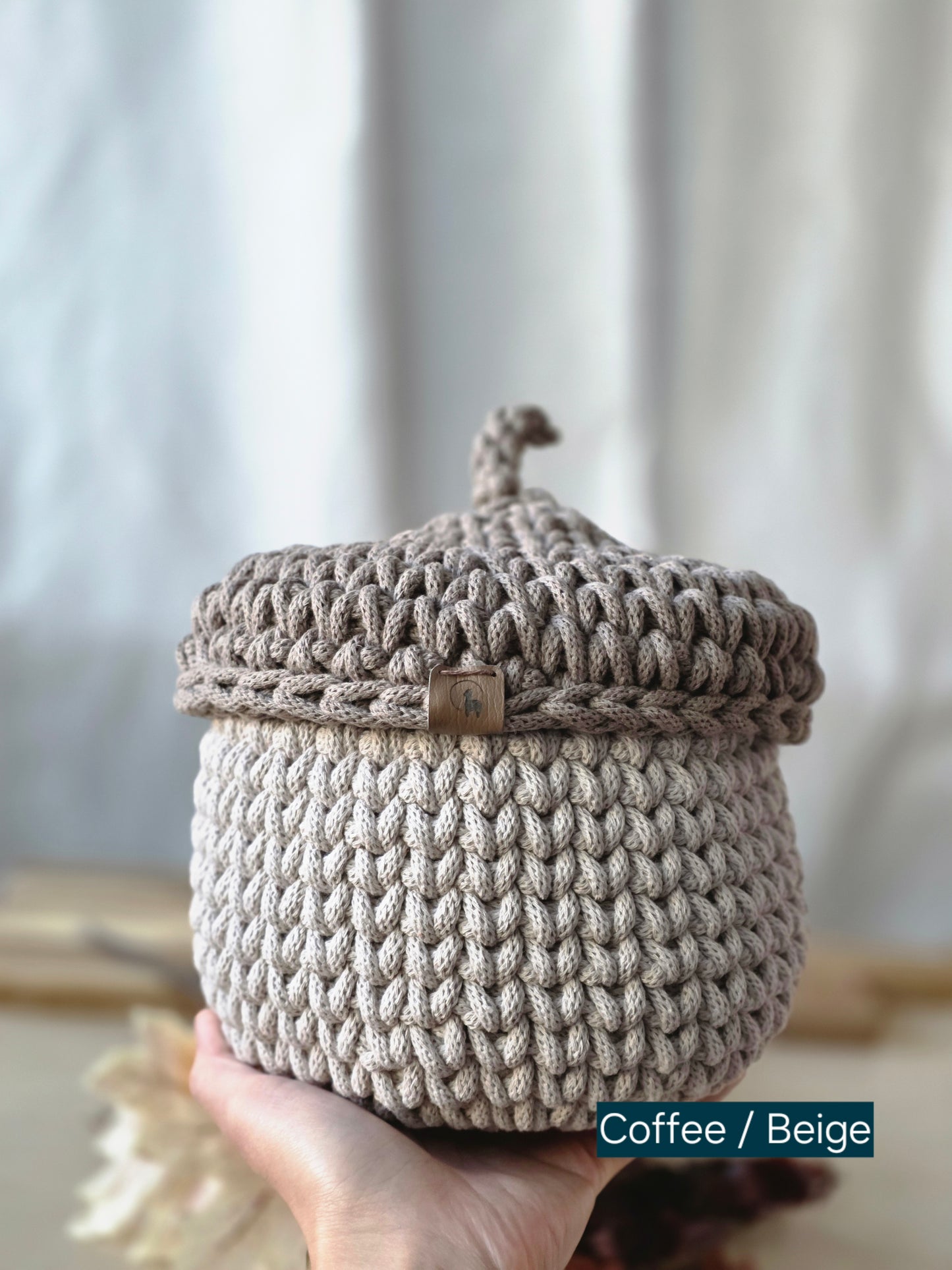 Acorn Basket (Large or Small) - Fall Home Decor