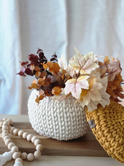 Acorn Basket (Large or Small) - Fall Home Decor
