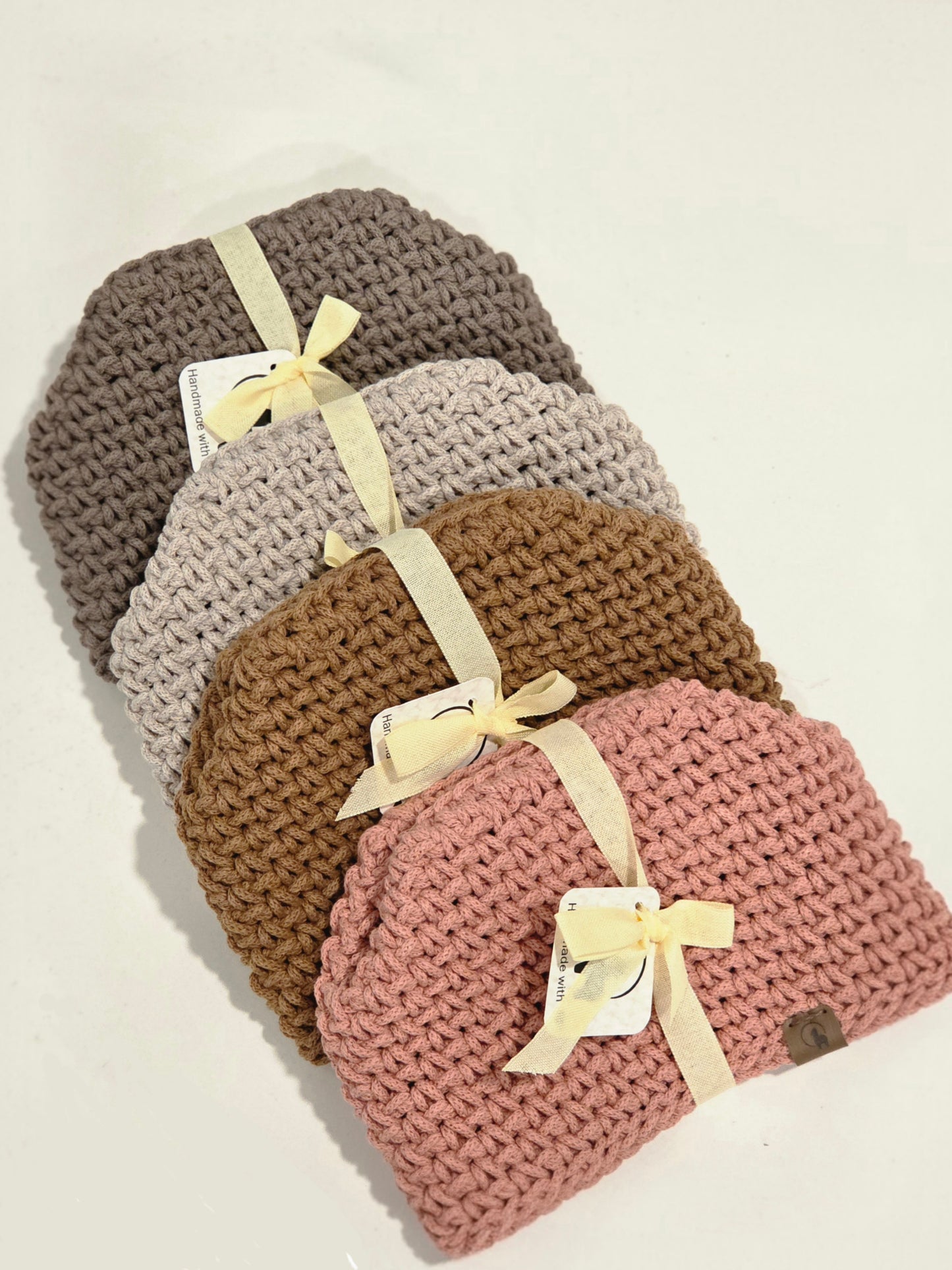 Crocheted Square Tissue Box Cover - Modern Cotton Boutique Box Sleeve