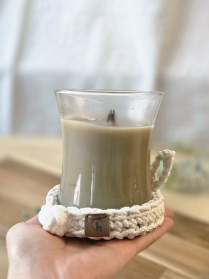 Bunny Coaster in 2 sizes Crochet Pattern PDF + Video Tutorial