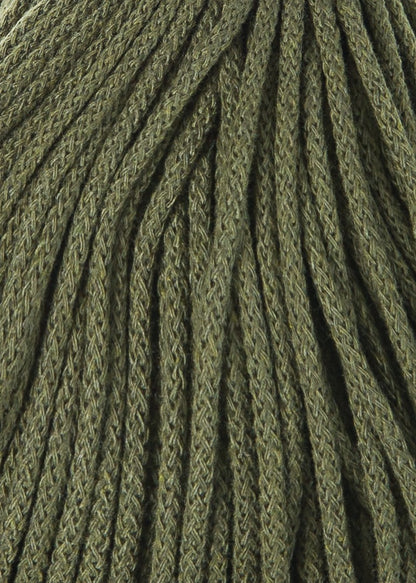Bobbiny 3mm Braided Cotton Cord (100m/ 108yds) -- AVOCADO -- Macrame & Crochet
