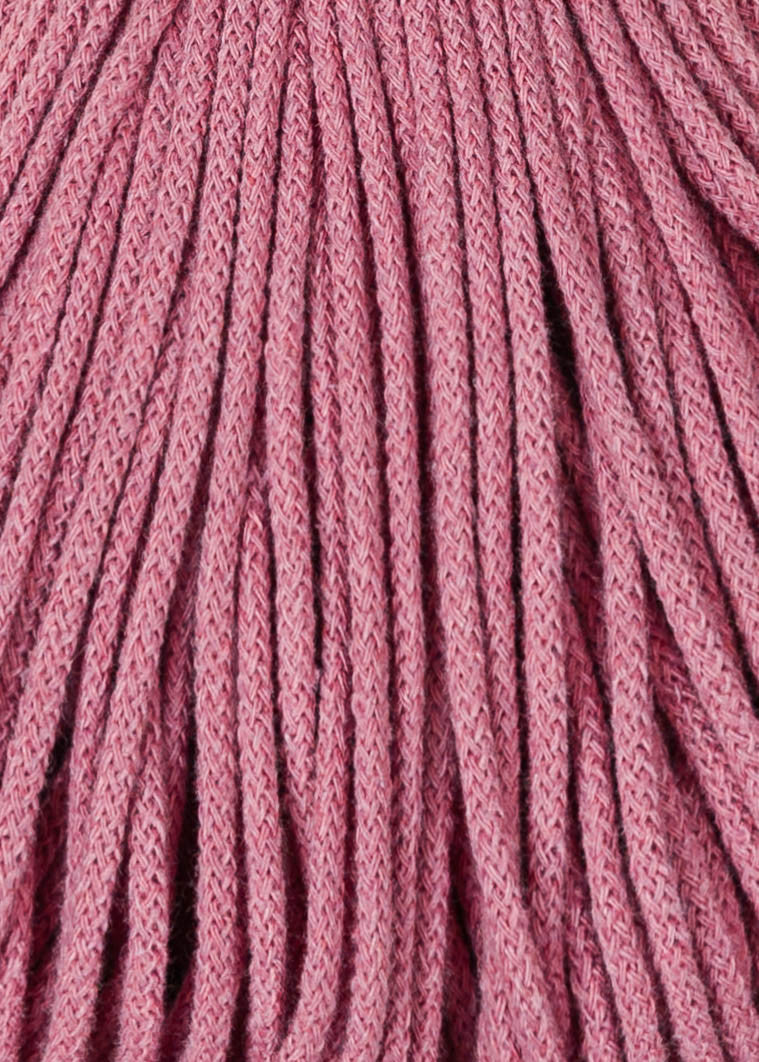 Bobbiny 3mm Braided Cotton Cord (100m/ 108yds) -- BLOSSOM -- Macrame & Crochet