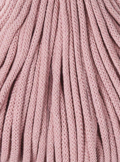 Bobbiny 5mm Braided Cotton Cord (100m/ 108yds) -- BLUSH -- Macrame & Crochet