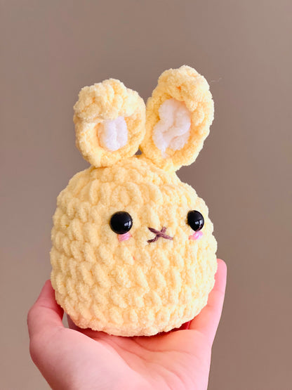 Fluffy lil Bunny Crochet Pattern - Instant Download PDF