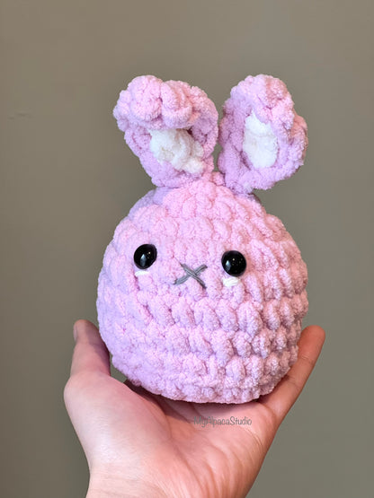 Fluffy lil Bunny Crochet Pattern - Instant Download PDF