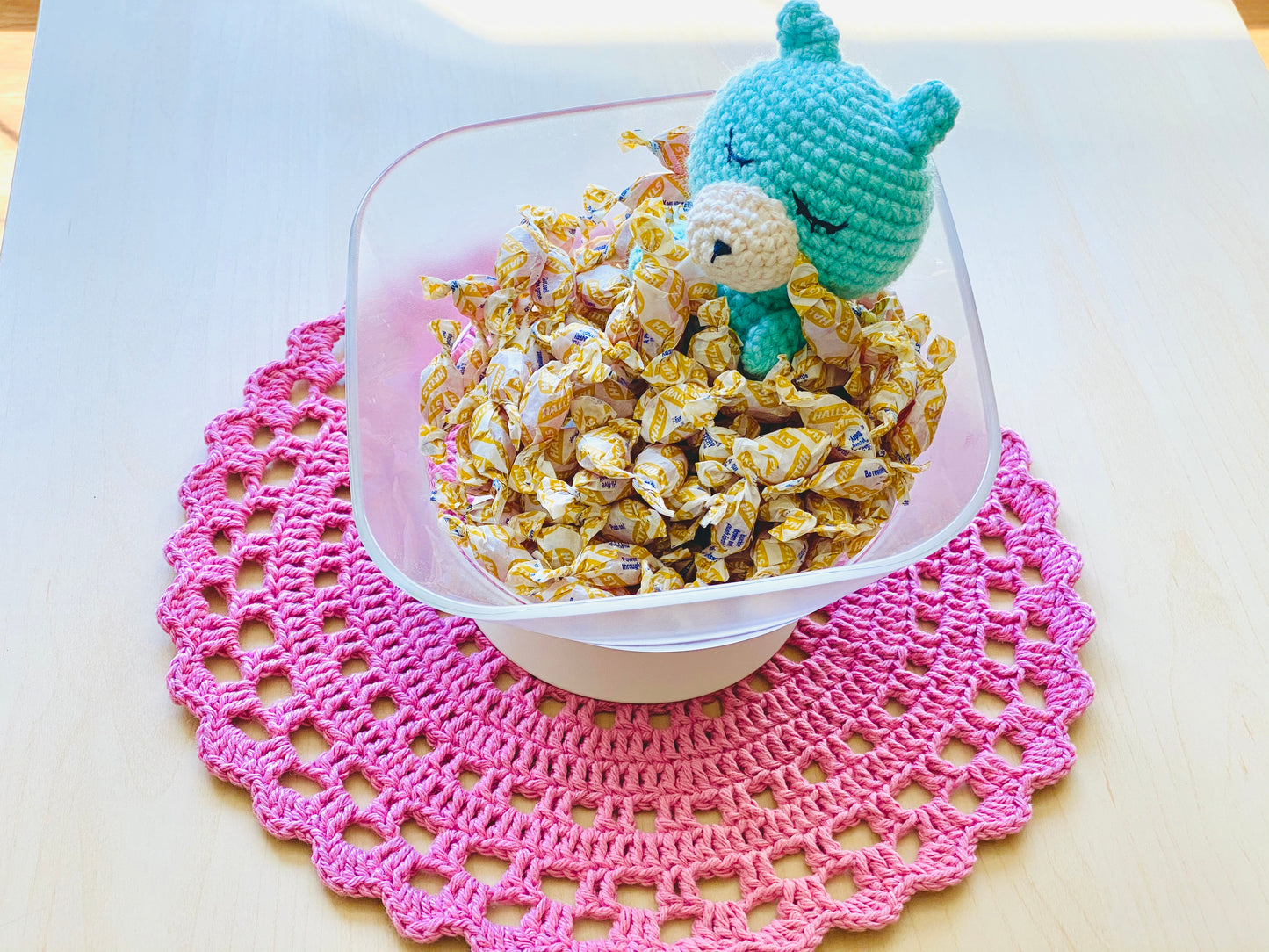 Blossom Placemat Crochet Pattern - Instant Download PDF