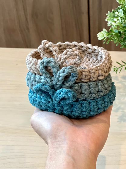 Amour Trinket Dish Crochet Pattern - Instant Download PDF