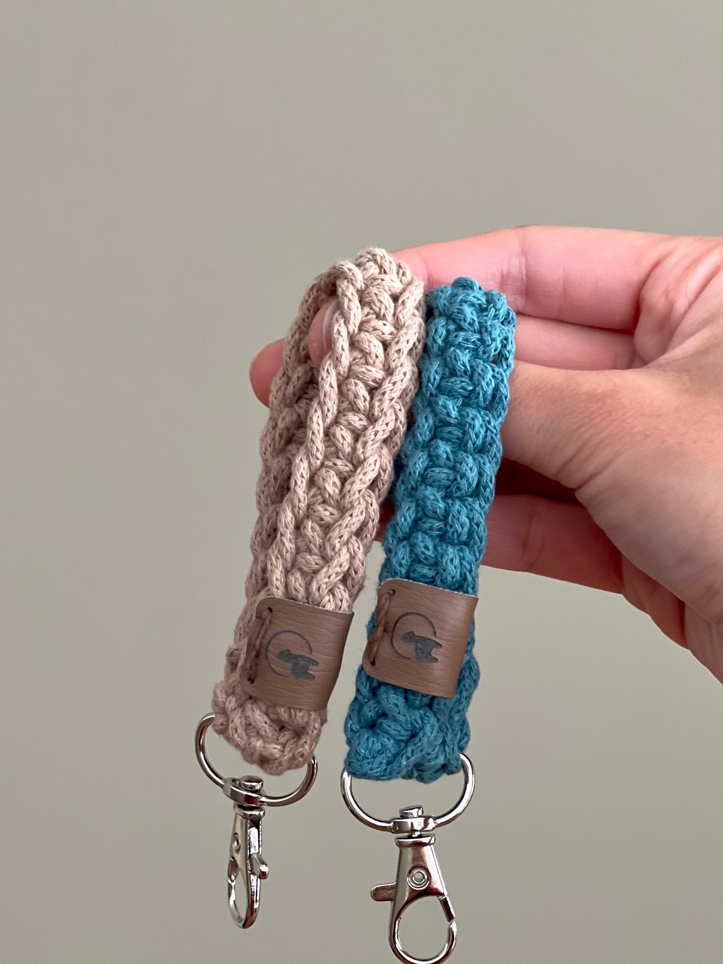 Key Fob Wristlet Keychain (2 Length Options)
