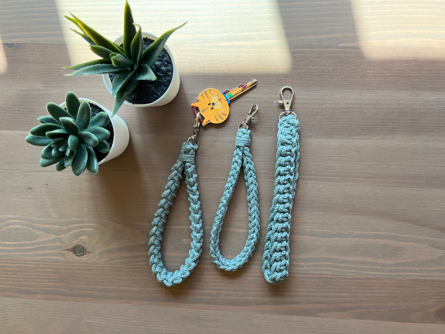 Wristlet in 3 designs Crochet Pattern - Instant Download PDF