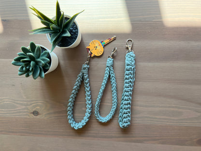 Wristlet in 3 designs Crochet Pattern - Instant Download PDF