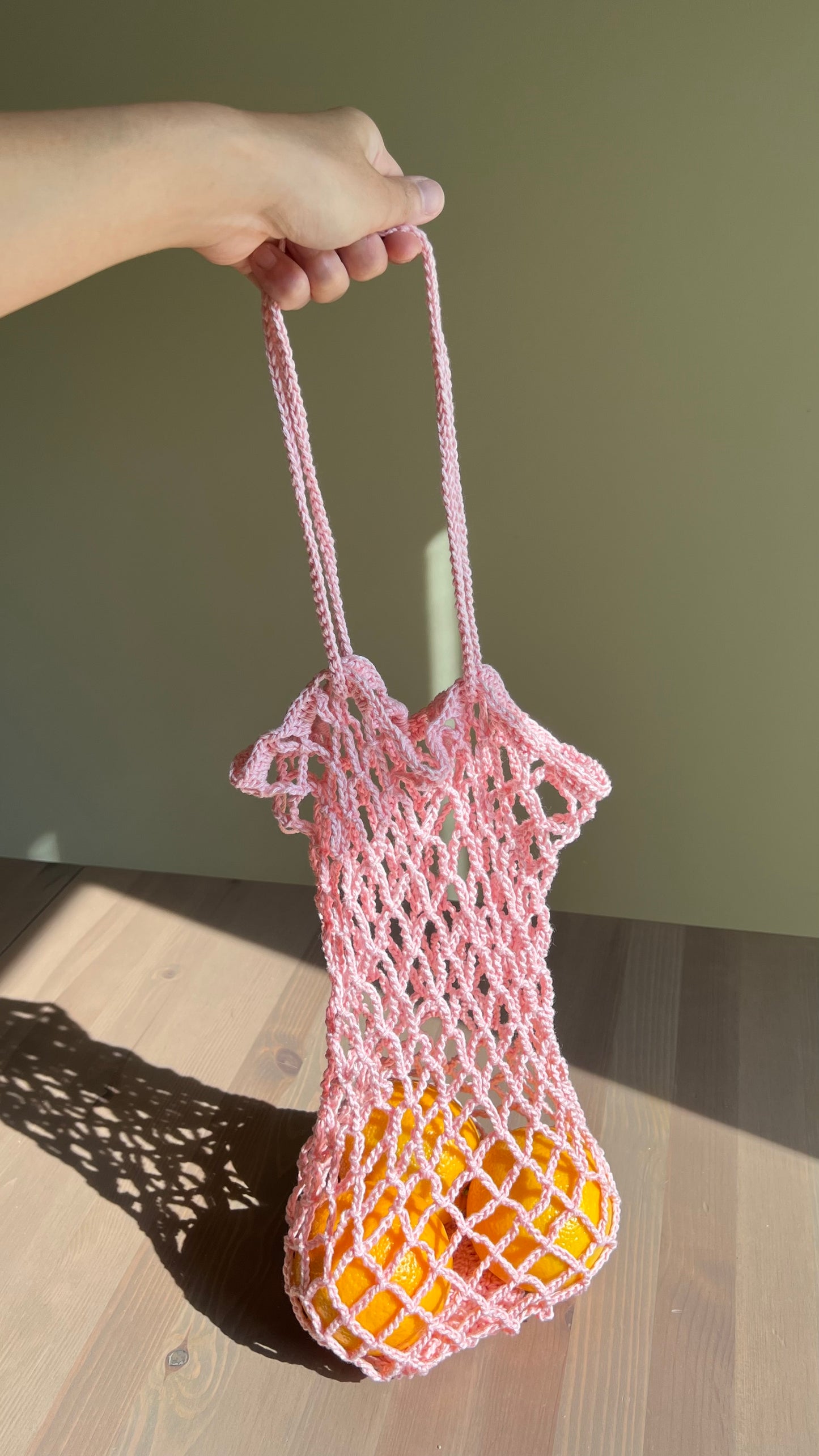 Cat Foldable Market Bag Crochet Pattern - Instant Download PDF