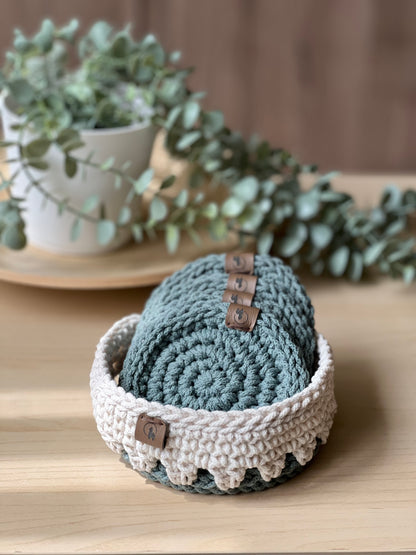 Concordia Coaster and Holder Crochet Pattern - Instant Download PDF