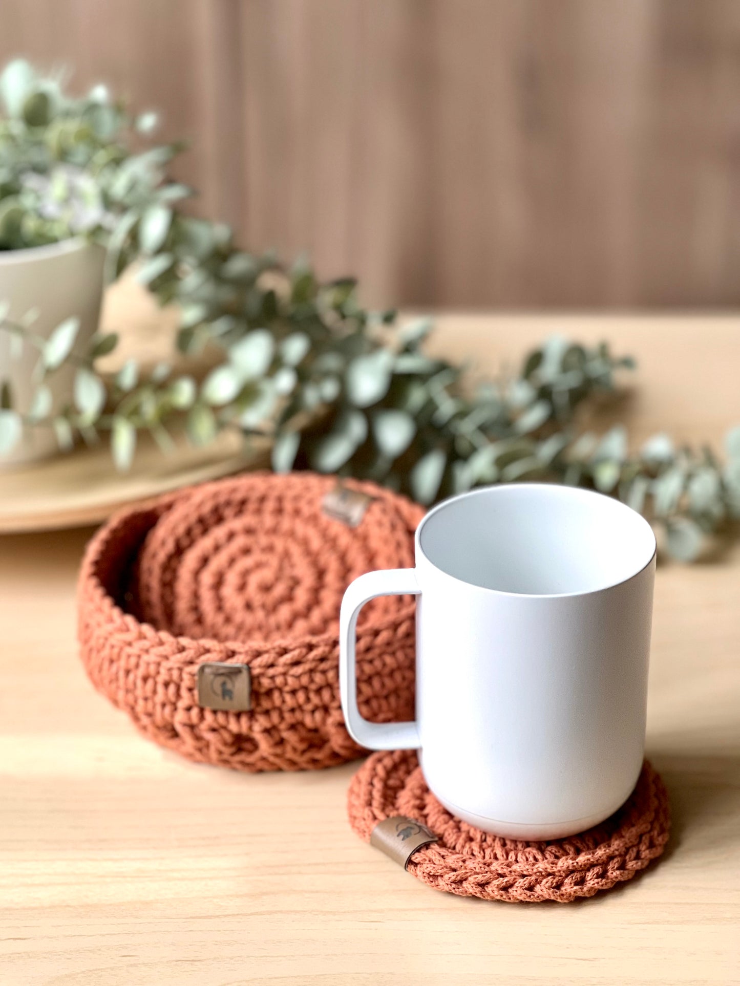 Concordia Coaster and Holder Crochet Pattern - Instant Download PDF