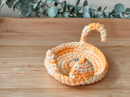 Cat Trinket Dish Crochet Pattern - Instant Download PDF