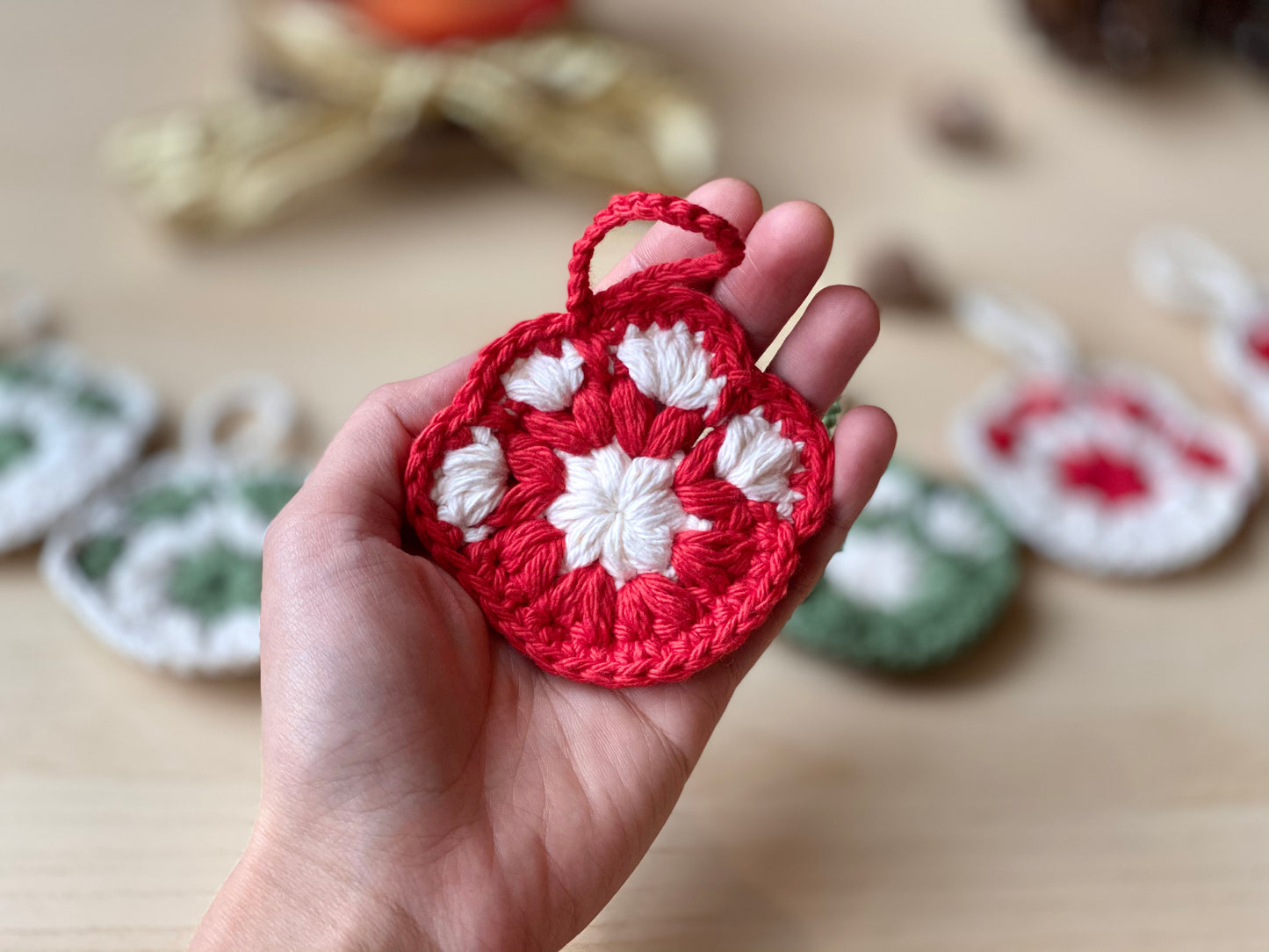 Cat Paw Car Coaster Crochet Pattern - Instant Download PDF