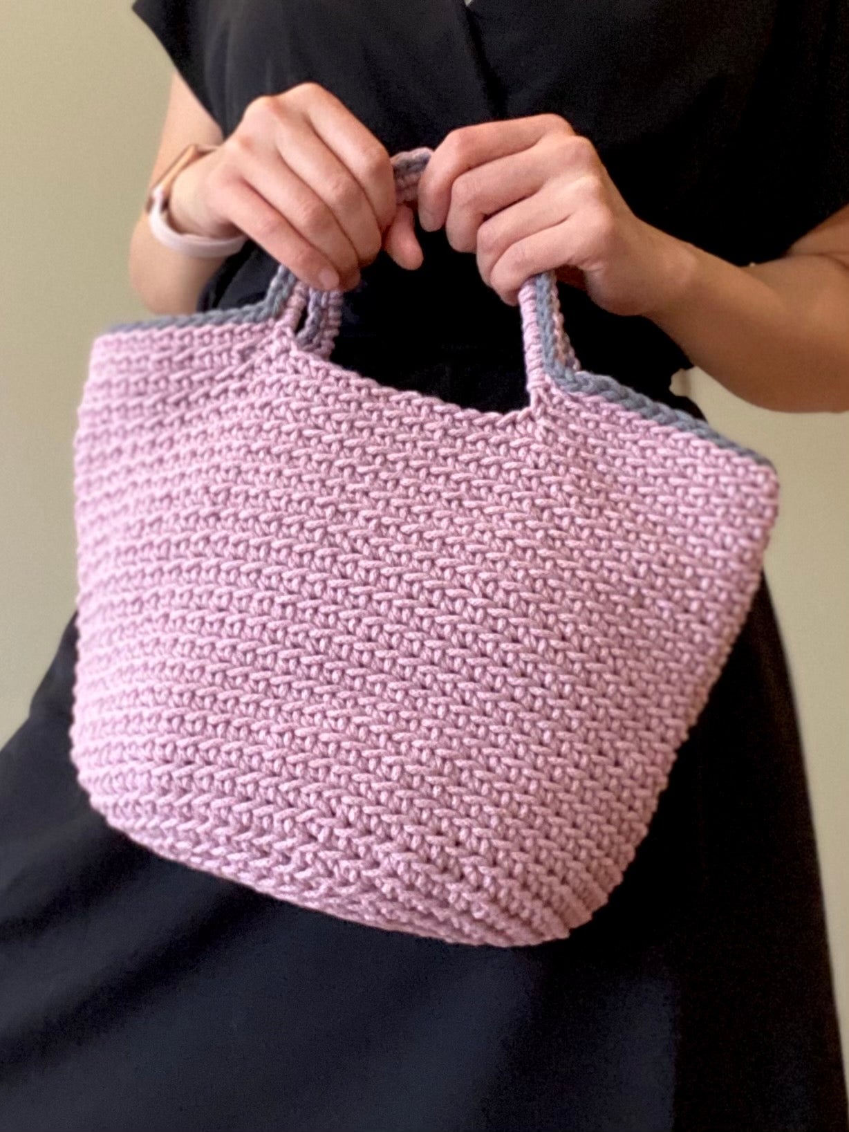 Bossa Tote Bag Crochet Pattern - Instant Download PDF