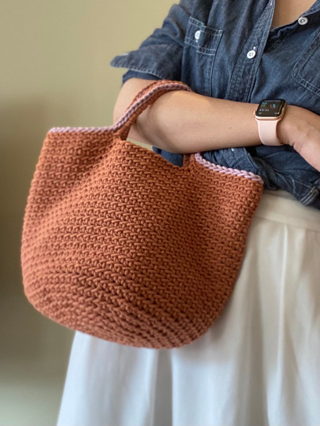 Bossa Tote Bag Crochet Pattern - Instant Download PDF