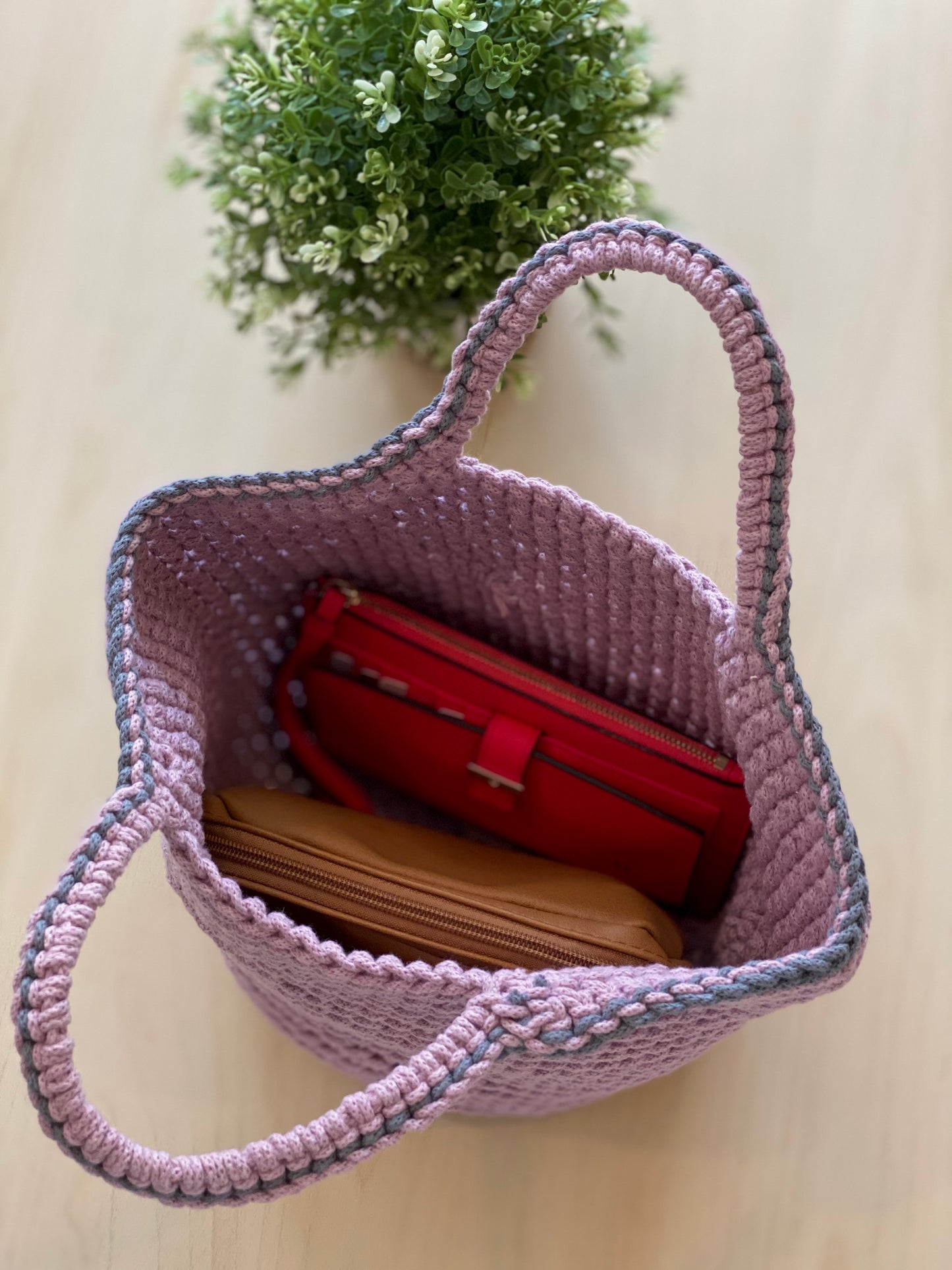 Bossa Tote Bag Crochet Pattern - Instant Download PDF