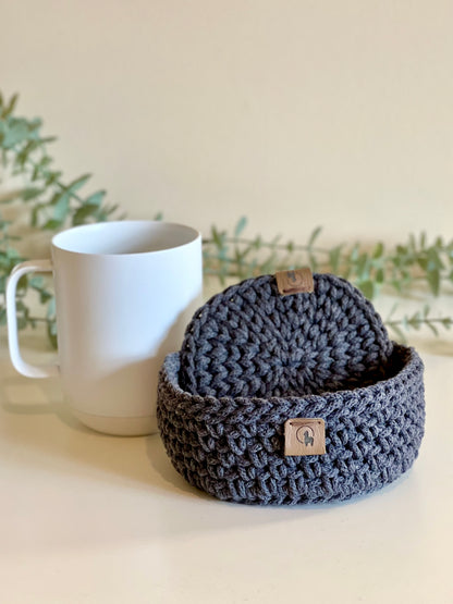 Verdura Coasters & Holder Crochet Kit