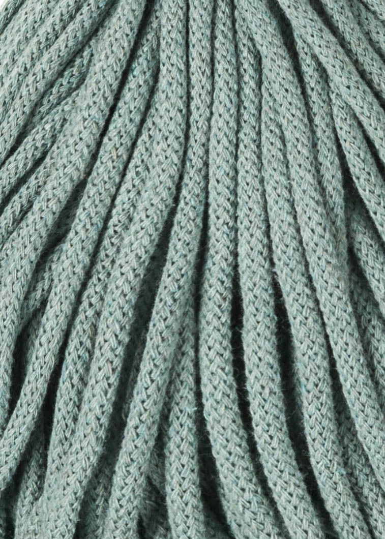 Bobbiny 5mm Braided Cotton Cord (100m/ 108yds) -- LAUREL -- Macrame & Crochet