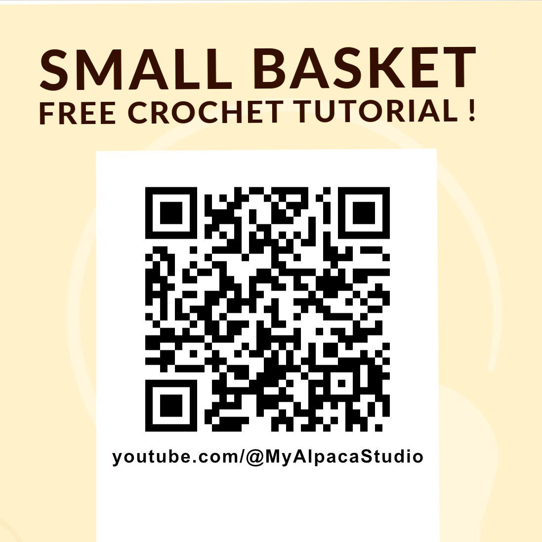 Round Nesting Basket in 3 sizes Crochet Pattern - Instant Download PDF