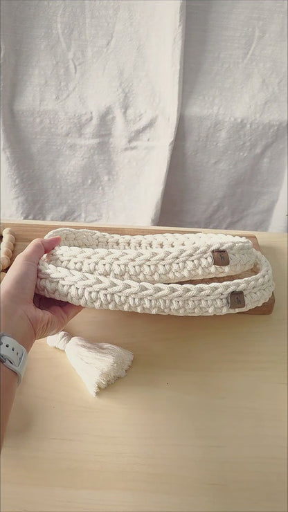 Oval Tray in 2 sizes Crochet Pattern - Instant Download PDF
